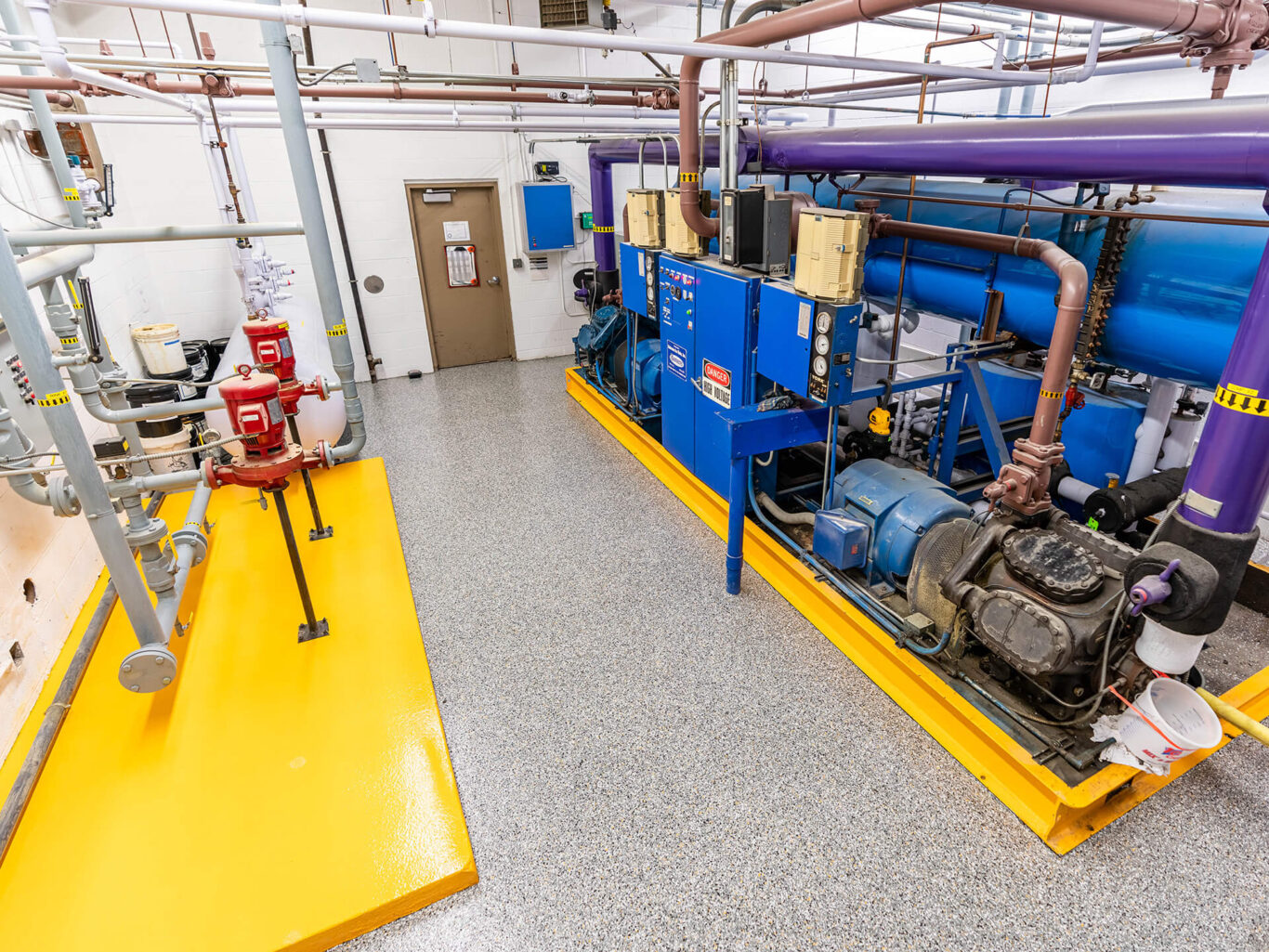 accelerate concrete coatings upstate south carolina 20210318 Mechanical Room 021