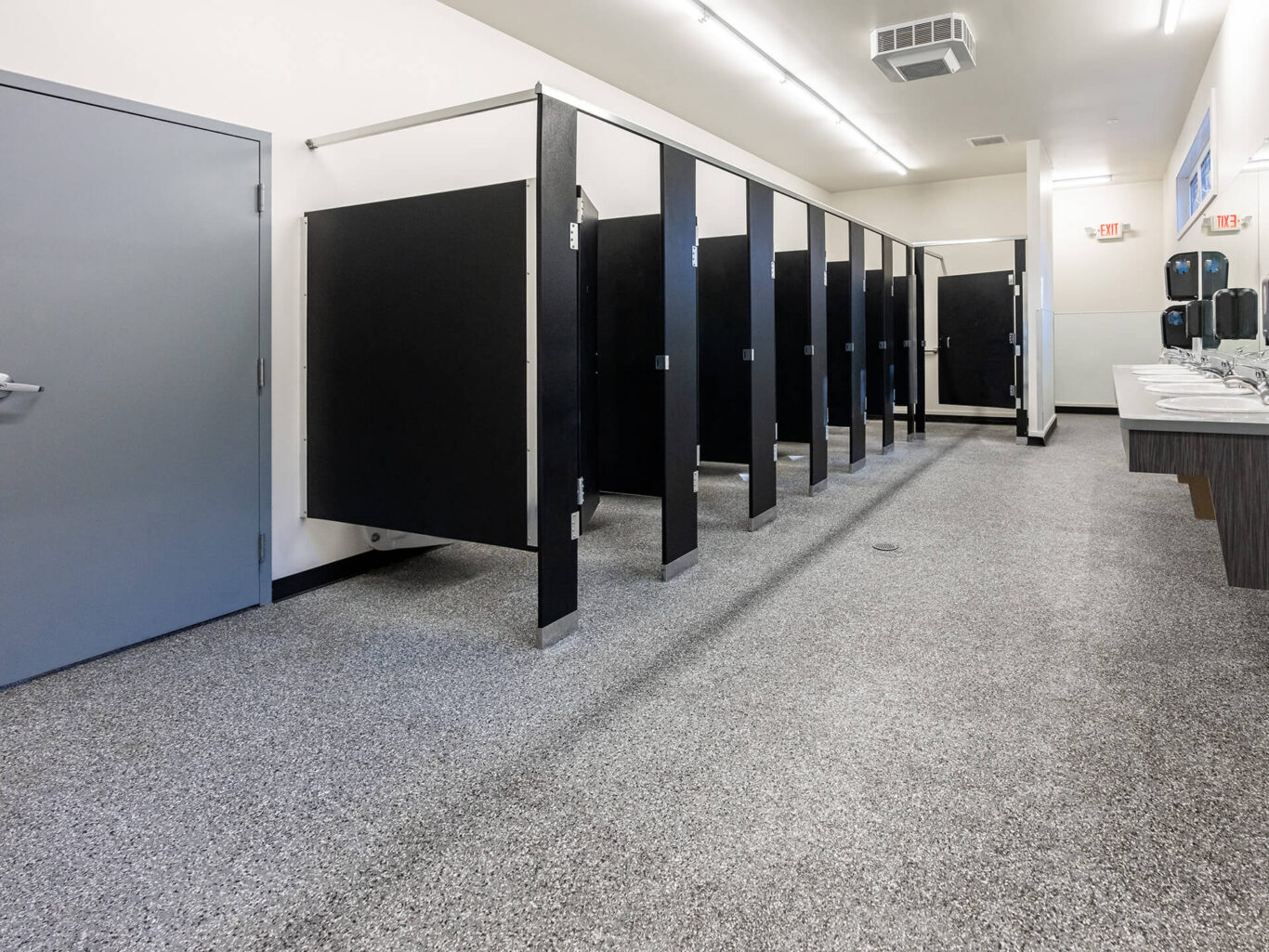 accelerate concrete coatings upstate south carolina 20211020 Commercial Bathroom 013