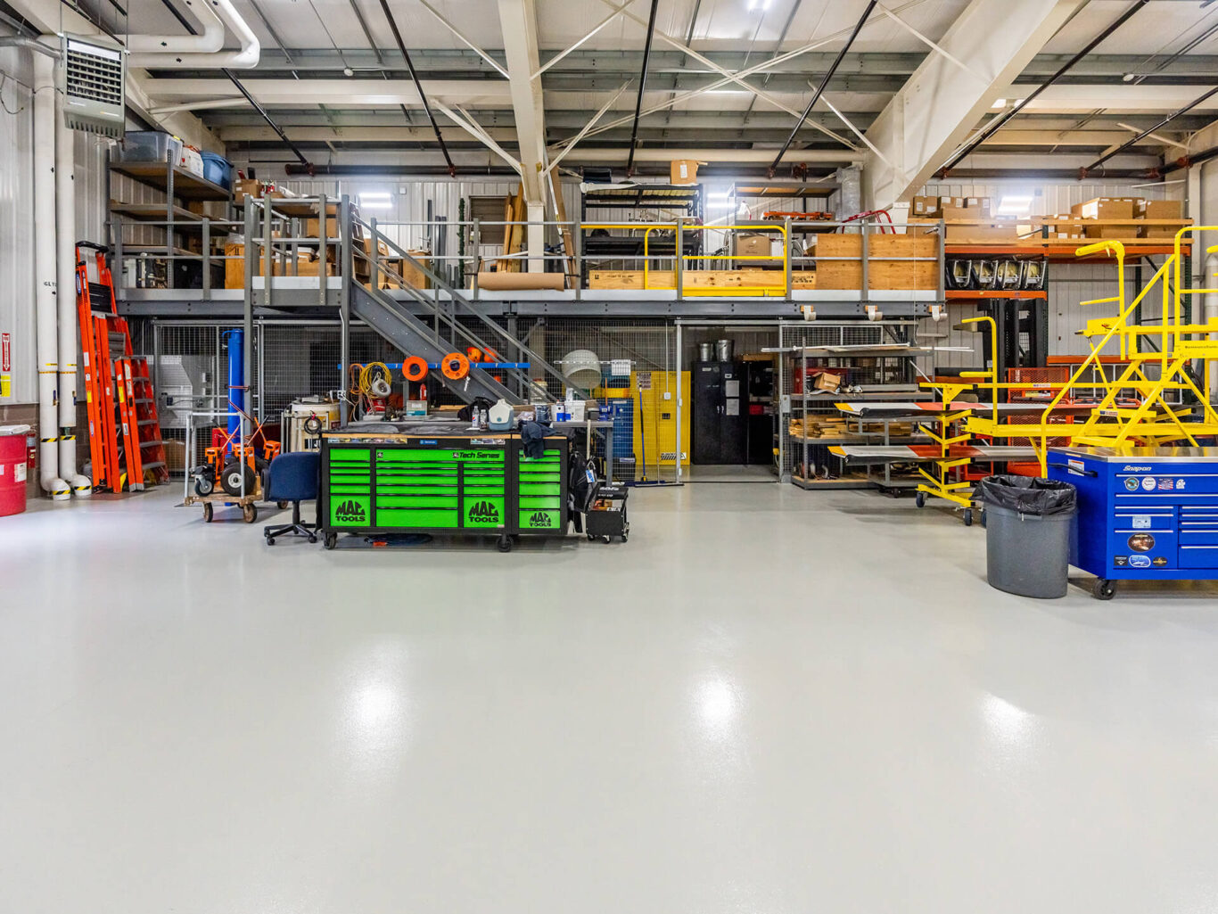 accelerate concrete coatings upstate south carolina 20211020 Helicopter Hangar 009